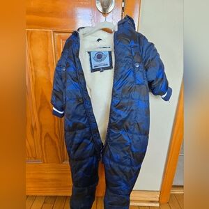 Urban Republic Blue Camo Kids Toddler Boys Snowsuit Outerwear